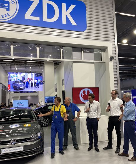 Stand Automechnika Thema E-Fuels 