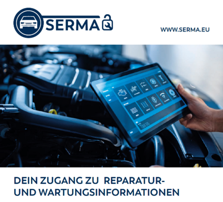 SERMA GmbH Logo, Diagnose am Fahrzeug